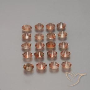 Andalusite Gemstones in 3.7 mm Size for Sale, Andalusite Stones in Multicolor Color