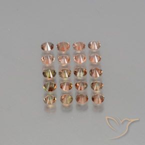 Andalusite Gemstones in 4 mm (calibrated) Size for Sale, Andalusite Stones in Multicolor Color