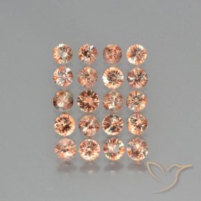 3.99 ctw Multicolor Andalusite Stones, Natural Andalusite in Diamond-Cut Shape for Sale