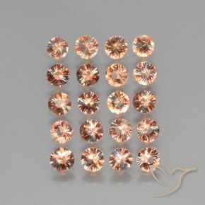 3.07 ctw Multicolor Andalusite Stones, Natural Andalusite in Diamond-Cut Shape for Sale