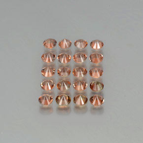 Andalusite Gemstones in 3.7 mm Size for Sale, Andalusite Stones in Multicolor Color