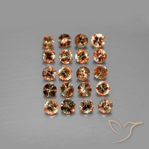 3.46ctw Natural Multicolor Andalusite, Round, VS