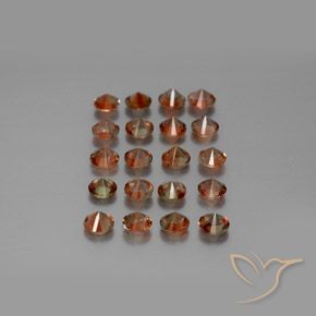 Andalusite Gemstones in 3.5 mm (calibrated) Size for Sale, Andalusite Stones in Multicolor Color