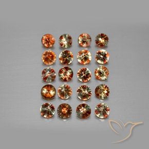 3.43ctw Natural Multicolor Andalusite, Round, VS
