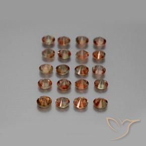 Andalusite Gemstones in 3.7 mm Size for Sale, Andalusite Stones in Multicolor Color
