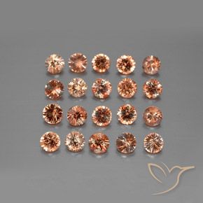 3.76 ctw Multicolor Andalusite Stones, Natural Andalusite in Diamond-Cut Shape for Sale