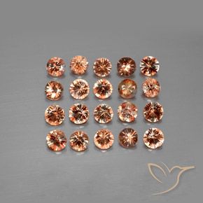 3.49 ctw Multicolor Andalusite Stones, Natural Andalusite in Diamond-Cut Shape for Sale