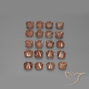 Andalusite Gemstones in 3.5 mm (calibrated) Size for Sale, Andalusite Stones in Multicolor Color