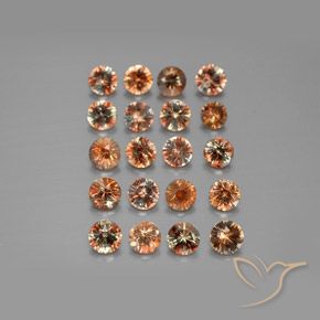 3.52ctw Natural Multicolor Andalusite, Round, VS