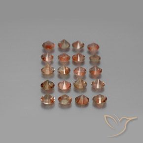 Andalusite Gemstones in 3.5 mm (calibrated) Size for Sale, Andalusite Stones in Multicolor Color