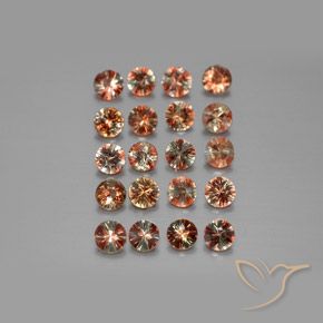 3.37ctw Natural Multicolor Andalusite, Round, VS