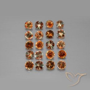 3.49ctw Natural Multicolor Andalusite, Round, VS