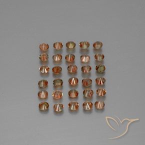 Andalusite Gemstones in 3.2 mm Size for Sale, Andalusite Stones in Multicolor Color