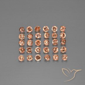 3.76 ctw Multicolor Andalusite Stones, Natural Andalusite in Diamond-Cut Shape for Sale
