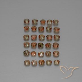 Andalusite Gemstones in 3.5 mm (calibrated) Size for Sale, Andalusite Stones in Multicolor Color