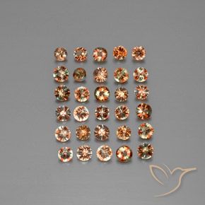 4.01ctw Natural Multicolor Andalusite, Round, VS