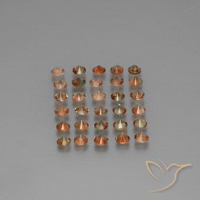 Andalusite Gemstones in 3.1 mm Size for Sale, Andalusite Stones in Multicolor Color