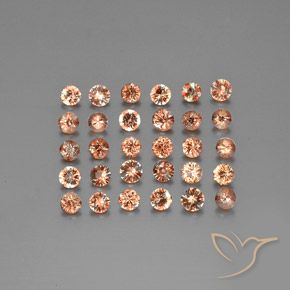 4.18 ctw Multicolor Andalusite Stones, Natural Andalusite in Diamond-Cut Shape for Sale