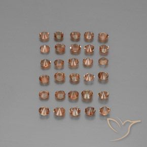 Andalusite Gemstones in 3.5 mm (calibrated) Size for Sale, Andalusite Stones in Multicolor Color