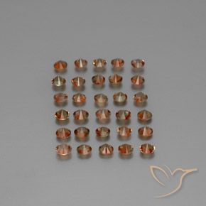 Andalusite Gemstones in 3.3 mm Size for Sale, Andalusite Stones in Multicolor Color