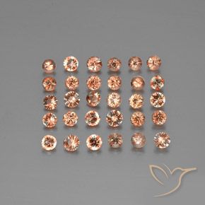 3.85 ctw Multicolor Andalusite Stones, Natural Andalusite in Diamond-Cut Shape for Sale