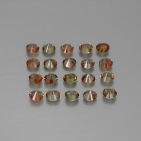 Andalusite Gemstones in 3.2 mm Size for Sale, Andalusite Stones in Multicolor Color