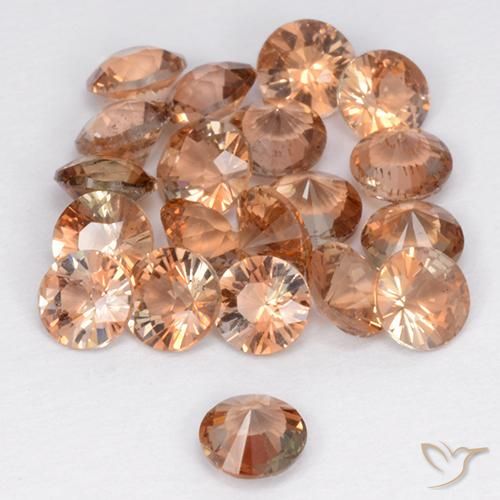 Andalusite Gemstones in 3.3 mm Size for Sale, Andalusite Stones in Multicolor Color