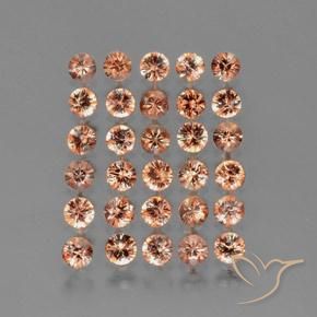 3.74 ctw Multicolor Andalusite Stones, Natural Andalusite in Diamond-Cut Shape for Sale