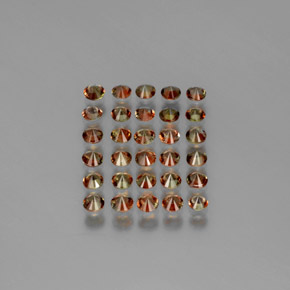 Andalusite Gemstones in 3.1 mm Size for Sale, Andalusite Stones in Multicolor Color