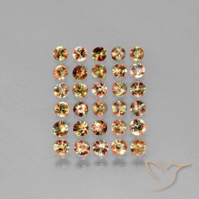 3.57ctw Natural Multicolor Andalusite, Round, VS