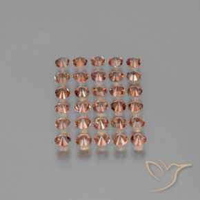 Andalusite Gemstones in 3.1 mm Size for Sale, Andalusite Stones in Multicolor Color