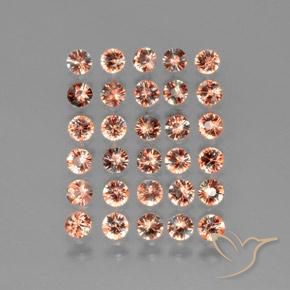 3.52 ctw Multicolor Andalusite Stones, Natural Andalusite in Diamond-Cut Shape for Sale