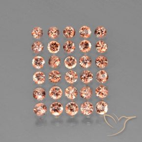 3.67 ctw Multicolor Andalusite Stones, Natural Andalusite in Diamond-Cut Shape for Sale