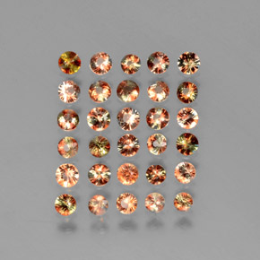 2.91 ct Multicolor Andalusite Stone, Natural Andalusite in Diamond-Cut Shape for Sale