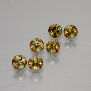 1.16 ct Multicolor Andalusite Stone, Natural Andalusite in Round Facet Shape for Sale