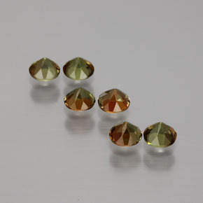 Andalusite Gemstone in 3.6 mm Size for Sale, Andalusite Stone in Multicolor Color