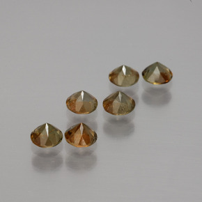 Andalusite Gemstones in 3.5 mm (calibrated) Size for Sale, Andalusite Stones in Multicolor Color