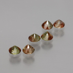 Andalusite Gemstones in 3.5 mm (calibrated) Size for Sale, Andalusite Stones in Multicolor Color