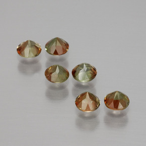 Andalusite Gemstones in 3.5 mm (calibrated) Size for Sale, Andalusite Stones in Multicolor Color