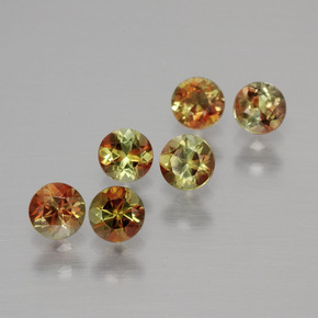1.2ct Round Facet Multicolor Andalusite for sale thumb image of 1.2ct Round Facet Multicolor Andalusite (ID: 390482)