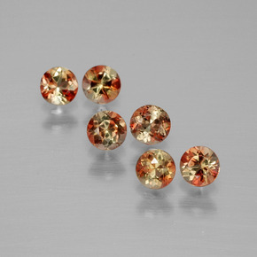 1.12 ct Multicolor Andalusite Gemstone, Andalusite Gem in Round Facet Shape for Sale.