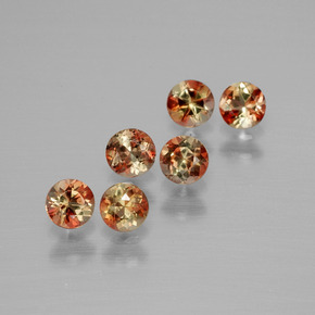 1.12 ct Multicolor Andalusite Stone, Natural Andalusite in Round Facet Shape for Sale