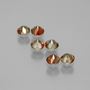 Andalusite Gemstone in 3.5 mm (calibrated) Size for Sale, Andalusite Stone in Multicolor Color