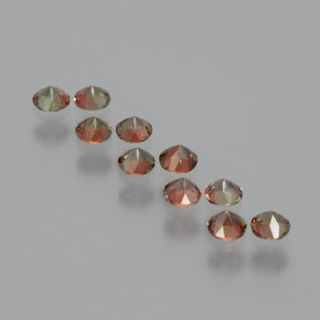 Andalusite Gemstone in 3 mm (calibrated) Size for Sale, Andalusite Stone in Multicolor Color