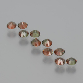 Andalusite Gemstone in 3.2 mm Size for Sale, Andalusite Stone in Multicolor Color