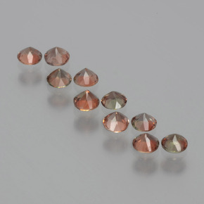 Andalusite Gemstone in 3 mm (calibrated) Size for Sale, Andalusite Stone in Multicolor Color