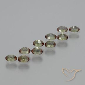 Andalusite Gemstones in 4.1 x 3.1 mm Size for Sale, Andalusite Stones in Multicolor Color