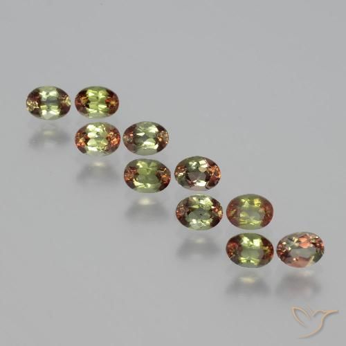 2,12 ct Andalusit im Ovalschliff, 4 x 3 mm aus Brasilien, Photo A