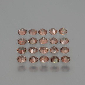 Andalusite Gemstones in 2.5 mm (calibrated) Size for Sale, Andalusite Stones in Multicolor Color
