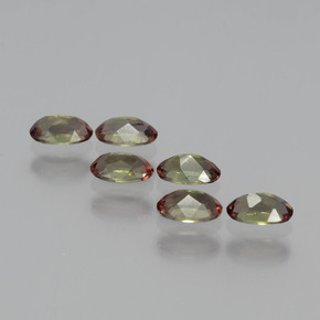 Andalusite Gemstones in 5 x 3 mm (calibrated) Size for Sale, Andalusite Stones in Multicolor Color